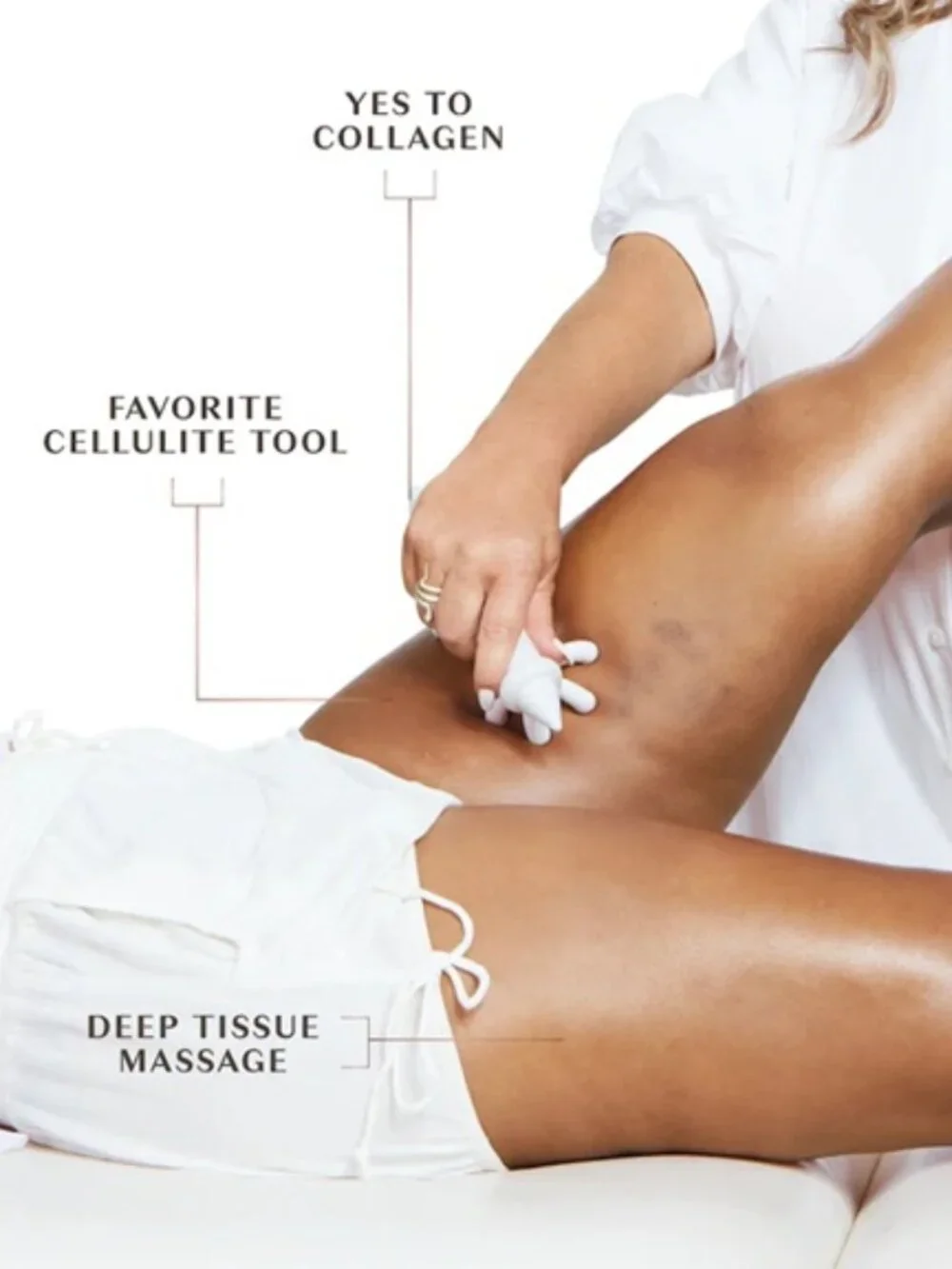 Ashley Black Original FasciaBlaster Cellulite MINI 2 Trigger Point Massage Tool